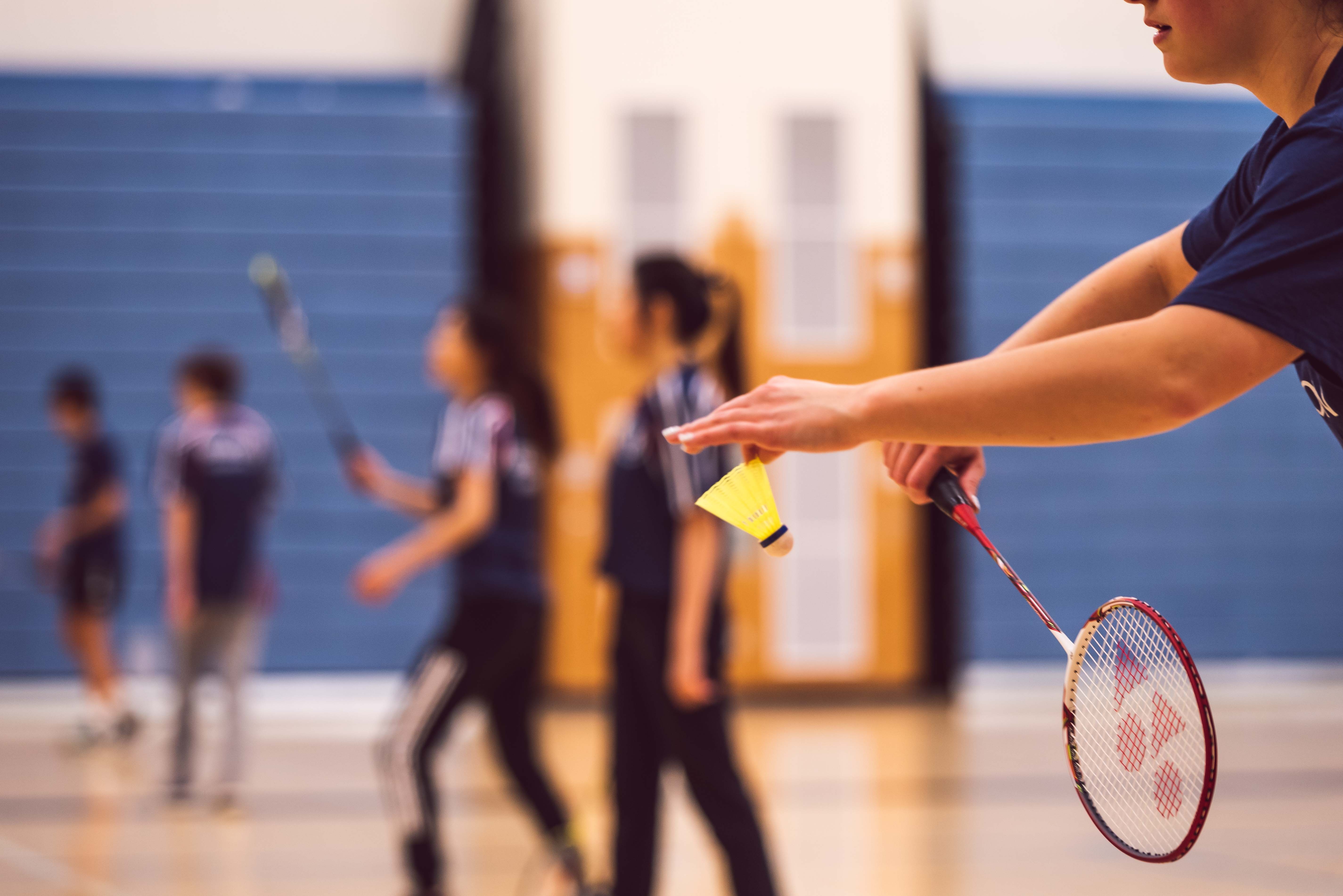 Community badminton event